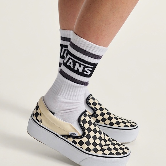 Classic Slip-On Checkerboard Stackform Shoe 🏁 - Picture 4 of 6
